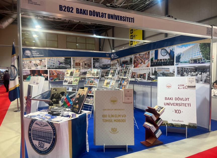 Bakı Beynəlxalq Kitab Sərgisində BDU-nun da nəşrləri təqdim olunur - FOTO
