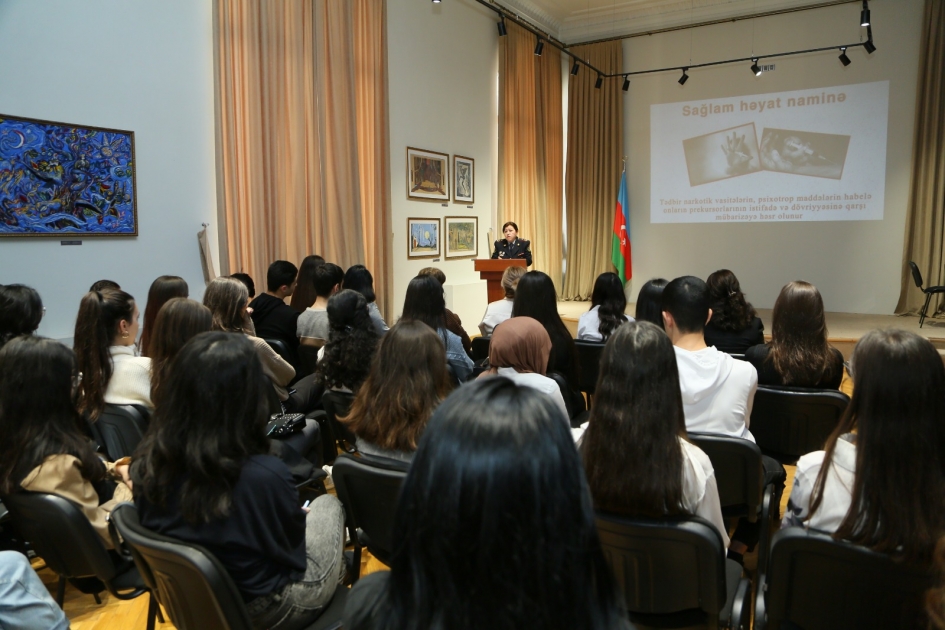 Teatr Muzeyində “Sağlam həyat naminə” adlı tədbir təşkil edilib - FOTO