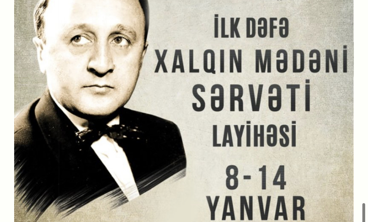 Azərbaycanda ilk dəfə “Xalqın mədəni sərvəti” layihəsi baş tutacaq