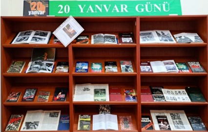 20 Yanvar faciəsi ilə əlaqədar virtual kitab sərgisi hazırlanıb