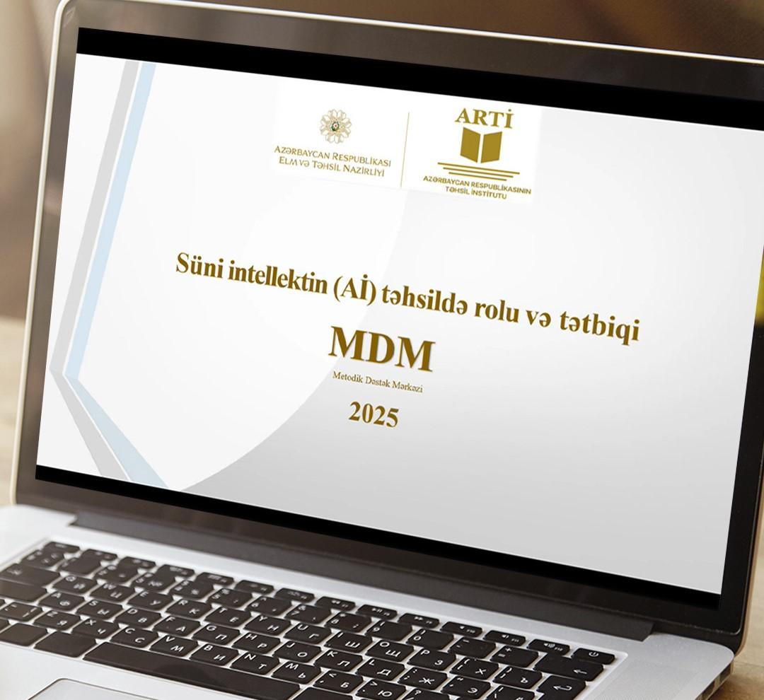 “Süni intellektin təhsildə tətbiqi” mövzusunda vebinar keçirilib